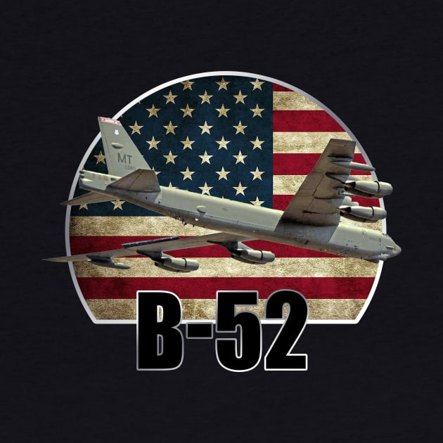 B-52 stratofortress US Bomber Aircraft Airplane by BeesTeez